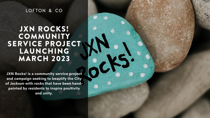 JXN Rocks! Community Service Project Launching March 2023